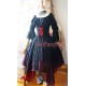 Surface Spell Gothic White Crystal Black Agate Skirt